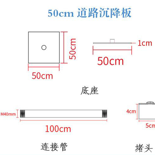 清远沉降板规格型号如何选择？